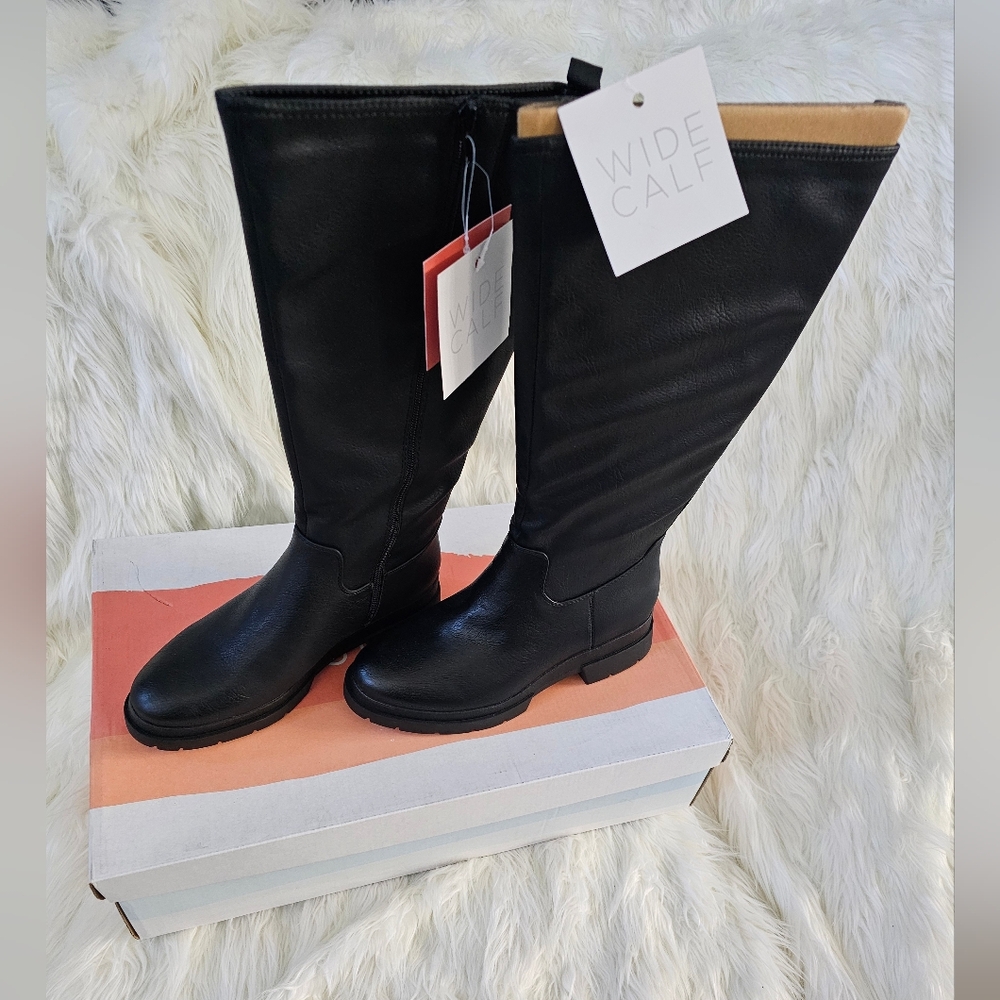 SOUL by Naturalizer- Orchid Wide Calf Knee High Boot, Size 8M